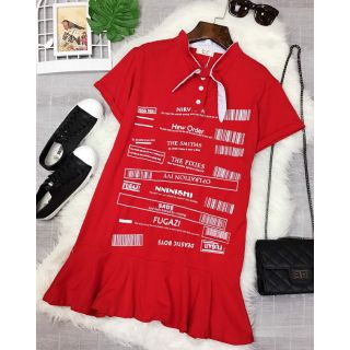 Đầm suông đuôi cá