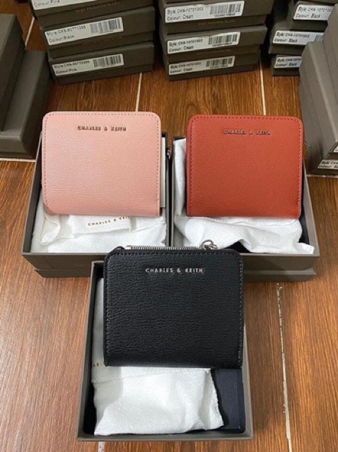 Ví Mini Khoá kéo Nhiều Ngăn Kèm Hộp