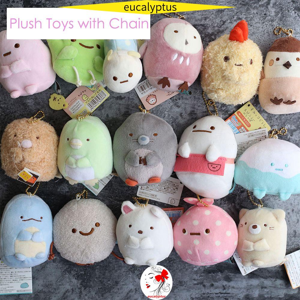 Móc khóa búp bê nhồi bông SAN-X Sumikko Gurashi mềm mại phong cách Nhật Bản đáng yêu 3.15''