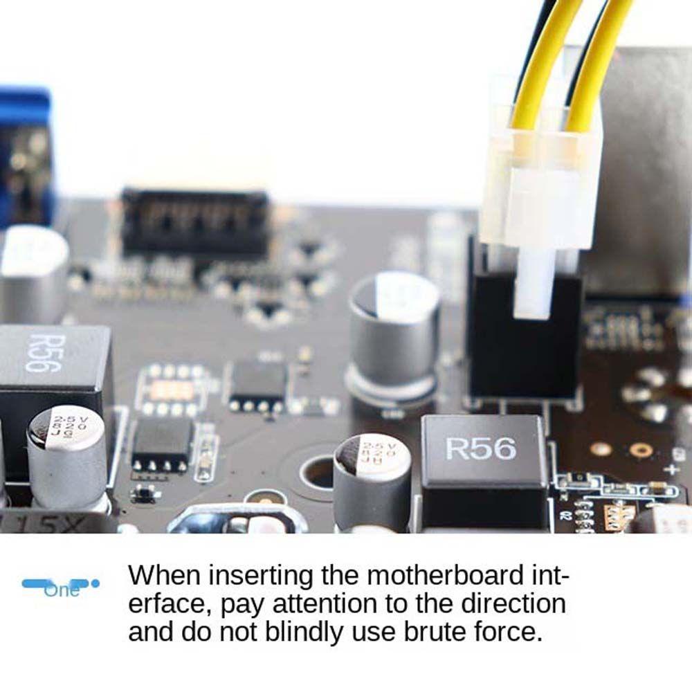 Dây Cáp Nối Nguồn Điện Mở Rộng 4 Pin Male Sang Female 4Pin Female Cho PC CPU