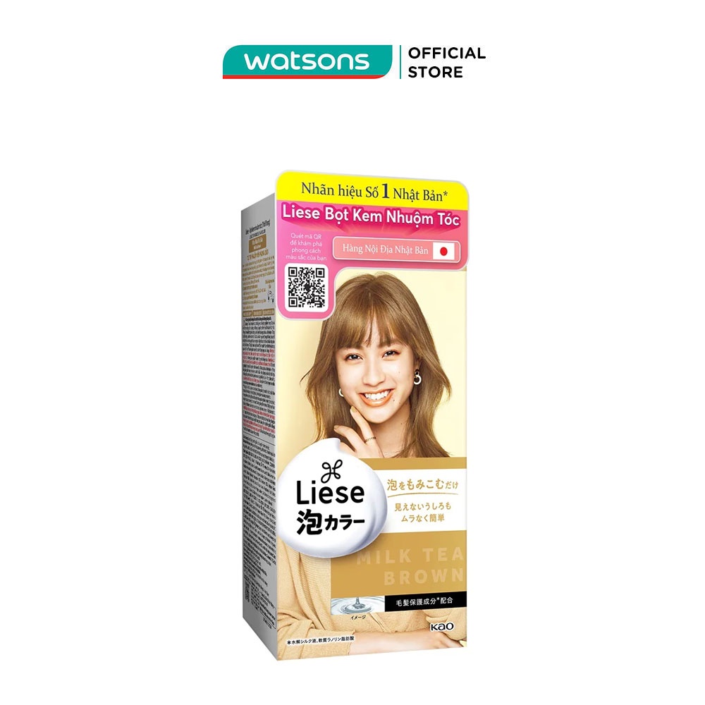 Bọt Kem Nhuộm Tóc Thời Trang Liese 108ml