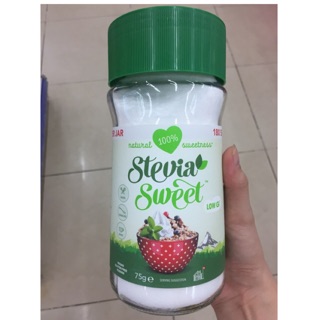 Đường ăn kiêng Hermesetas Stevia sweet hộp 75g