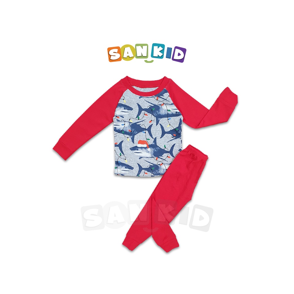 [9-25kg] Bộ tay dài bé trai, đồ bộ bé trai, đồ bộ dài tay bé trai thời trang Sankid