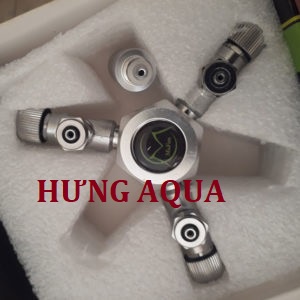 Van chia Co2, van Mufan chia 2, chia 3 có điều chỉnh khí CO2 cho hồ thủy sinh chính hãng
