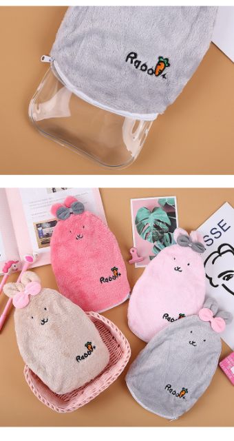 Túi chườm nóng lạnh thỏ bông dễ thương