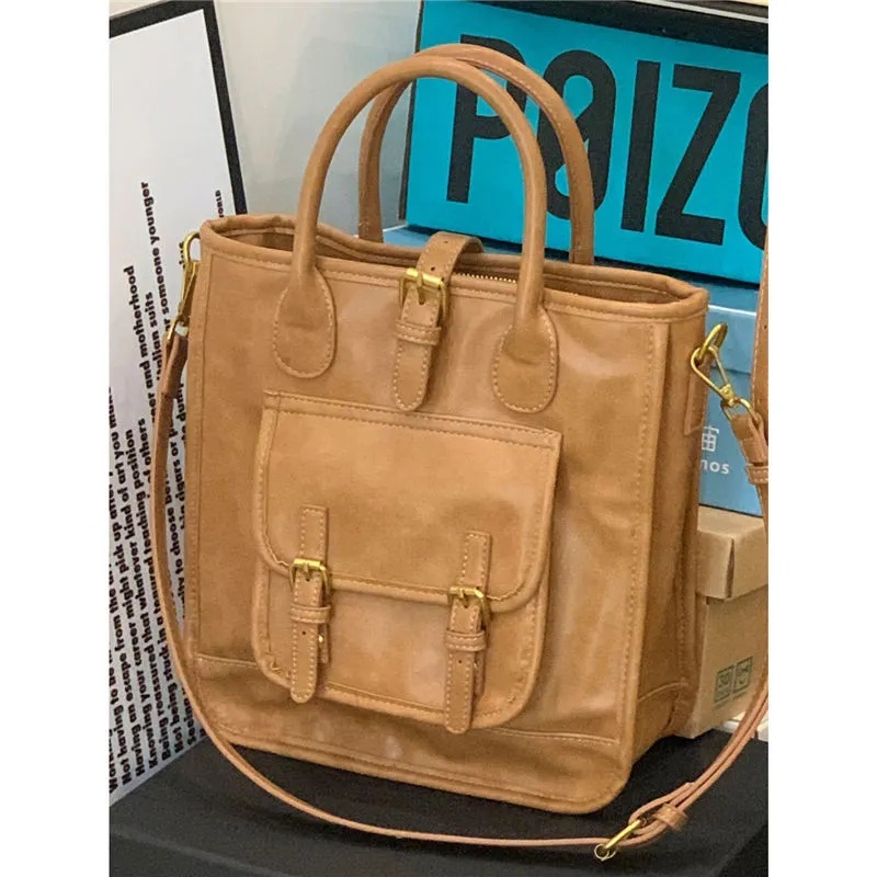 Túi Xách Da kf149 Phong Cách retro Thời Trang 2022 Cho Nữ