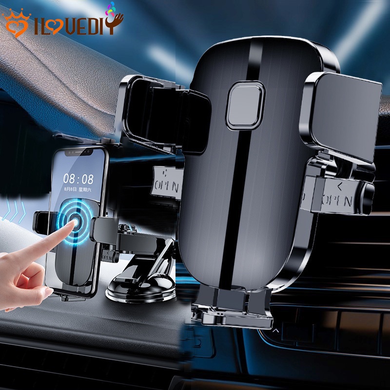 Giá đỡ điện thoại gắn lỗ thông gió xe ô tô xoay 360 độ có thể điều chỉnh được tiện lợi