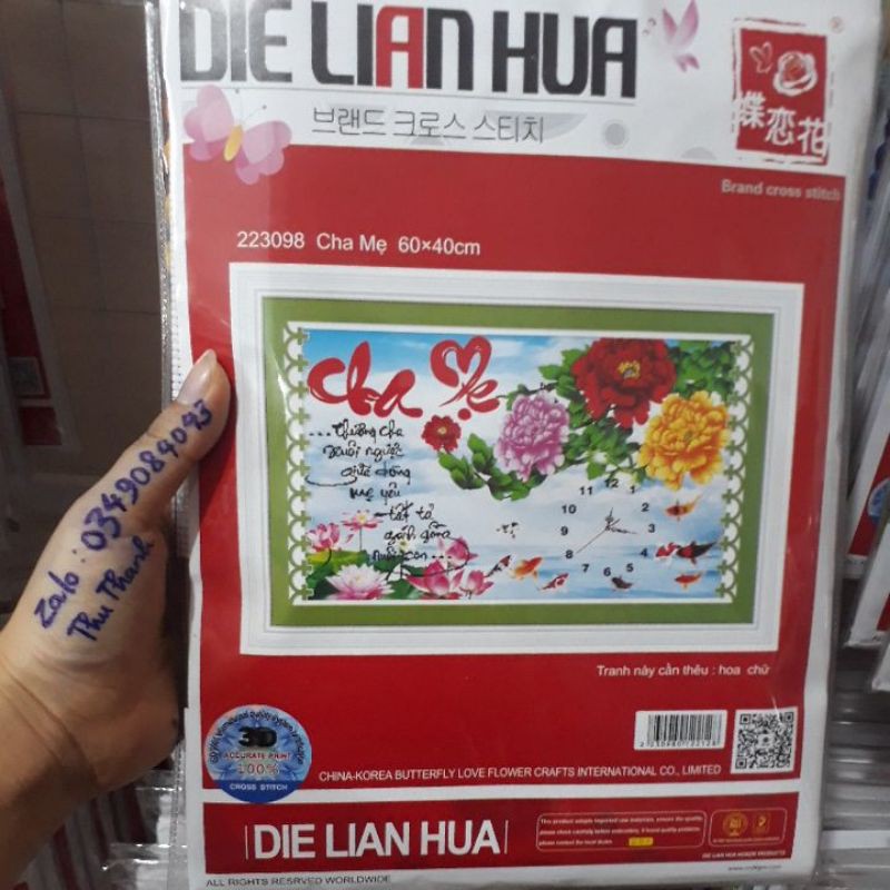 tranh thêu cha mẹ 223098 (60×40)