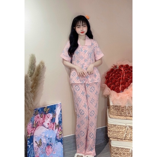 Bộ Loang Tay Ngắn, Lụa Mango
