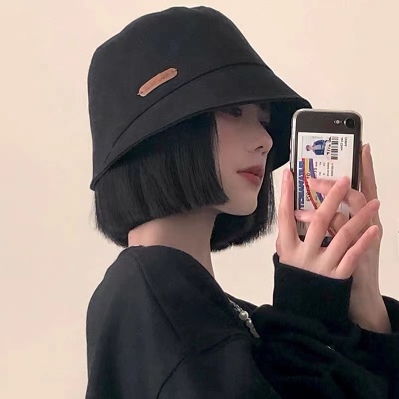 THE CAPALmũ bucket Nón Tai Bèo Họa Tiết Hoa Thời Trang Nữ