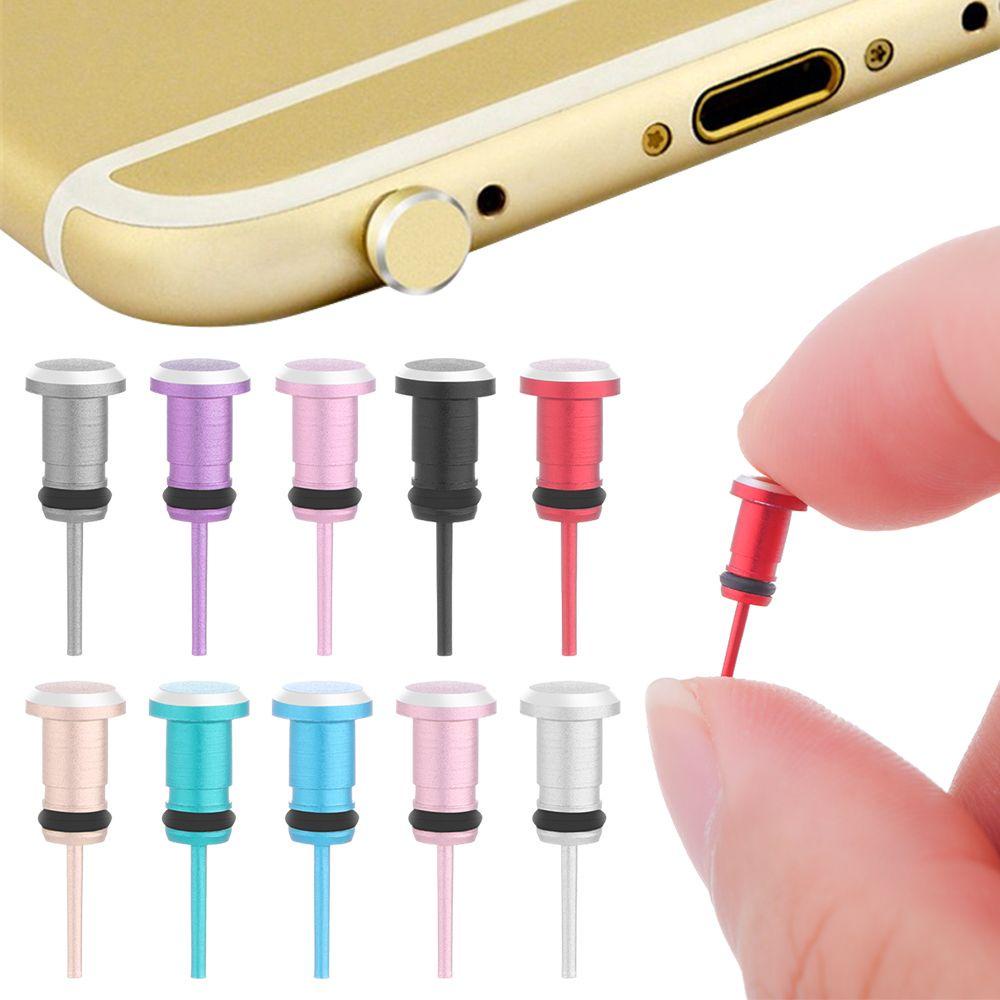 Nút Chặn Chống Bụi Bằng Kim Loại Cho Lỗ Cắm Điện Thoại