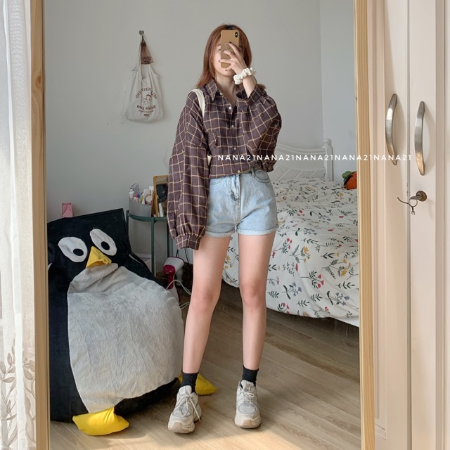 Quần short jeans