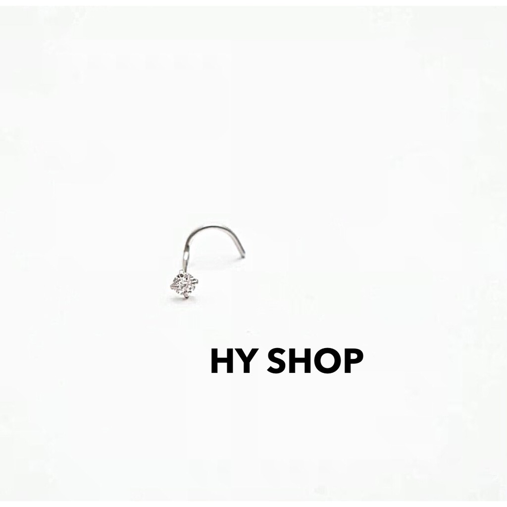 Khuyên titan xỏ mũi cá tính siêu bền an toàn không dị ứng không gỉ - khuyên nam nữ unisex BTS