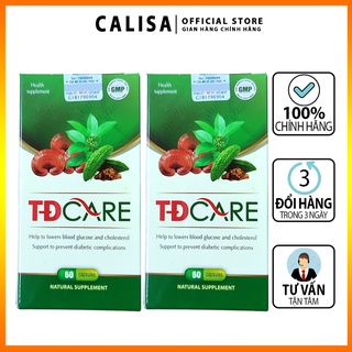 Viên uống TĐ Care 60 viên đái tháo đường ổn định đường huyết kiểm soát đường huyết giảm đường huyết hỗ trợ tiểu đường