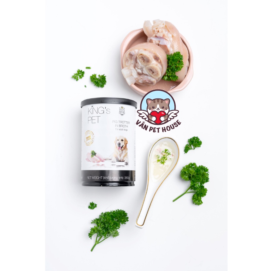 Pate King's Pet 380G Cho Mèo Có Vị Dành Cho Chó  từ 1,2,3,4,5,6,7,8,9 tháng đến hơn 1 tuổi - KingPet