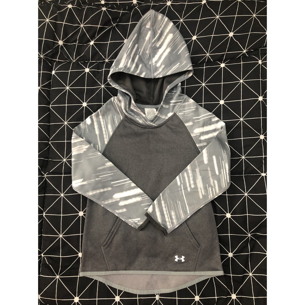 (UNDER @RMOUR KID) Hoodie kid, Áo Trùm Đầu Cho Bé_HÀNG CHÍNH HÃNG