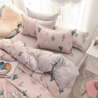 Bộ vỏ chăn ga gối polly 4 món