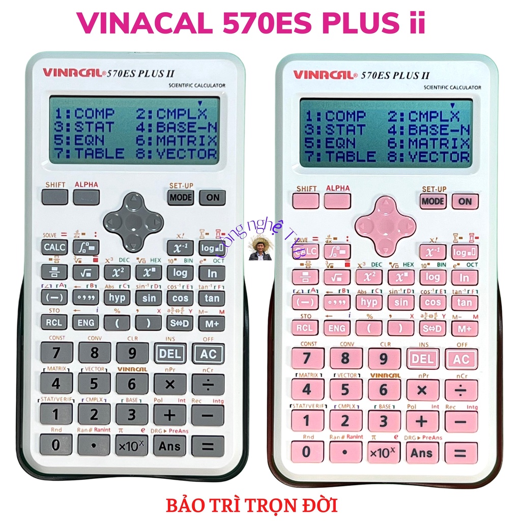 Máy tính Vinacal 570ES Plus II chính hãng