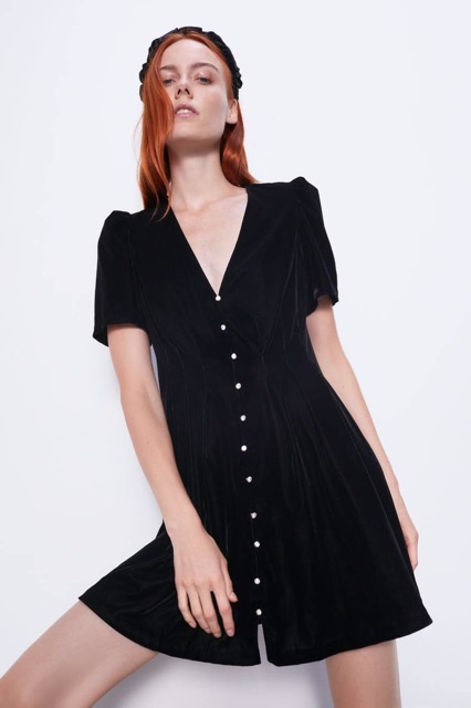 (Sẵn) Váy nhung Zaaarrra dư sịn | BigBuy360 - bigbuy360.vn