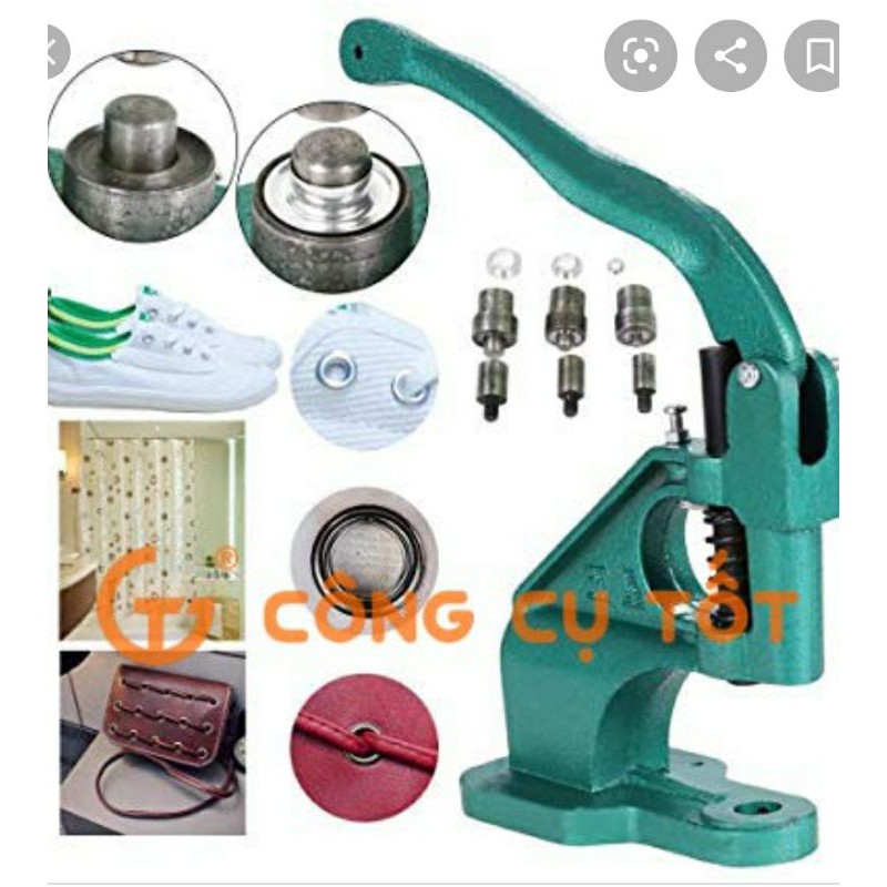 Bộ cối bấm cúc vành 4 chi tiết