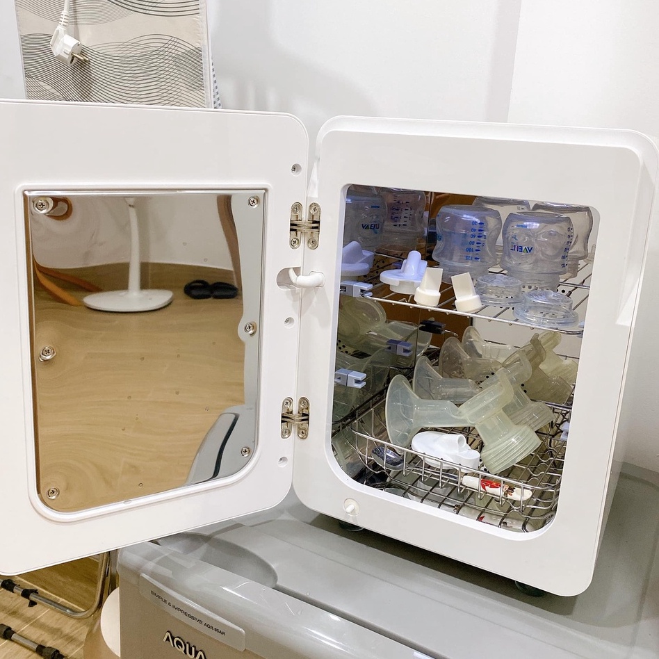 Máy - Tủ Tiệt Trùng UV Sấy Khô Bình Sữa K-PAST 18L Chính Hãng - 02 Bóng UV Philips