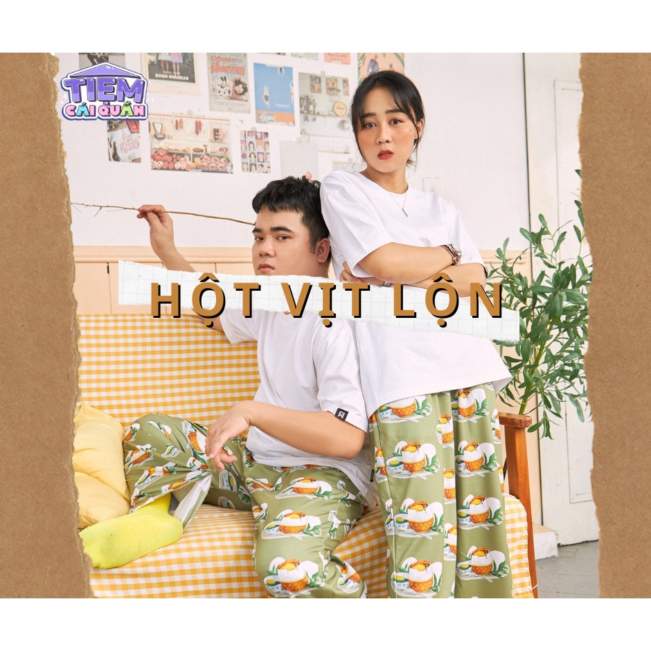 Quần họa tiết HỘT VỊT LỘN by Tiệm cái quần