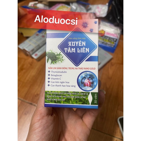 VIÊN UỐNG THẢO MỘC XUYÊN TÂM LIÊN (30 viên)