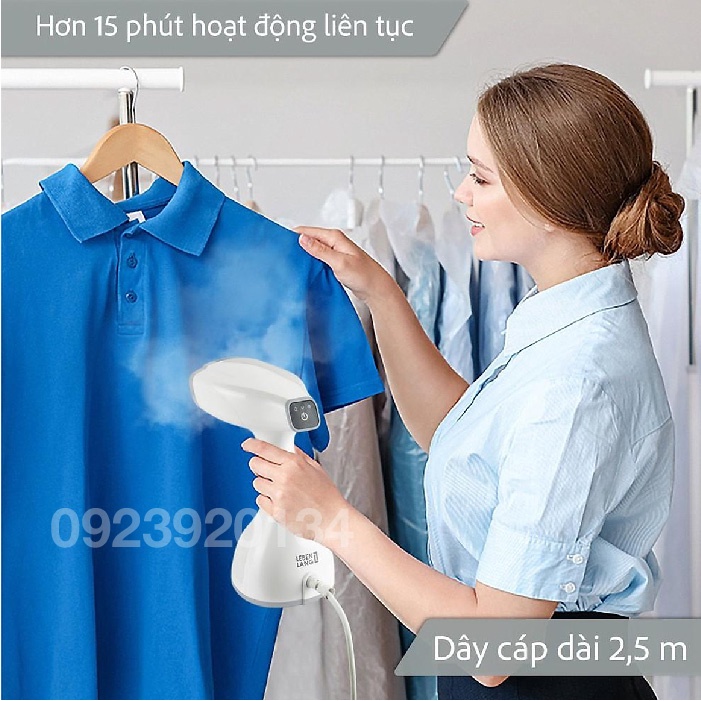 Bàn là hơi nước màu trắng Lebenlang LBD528W