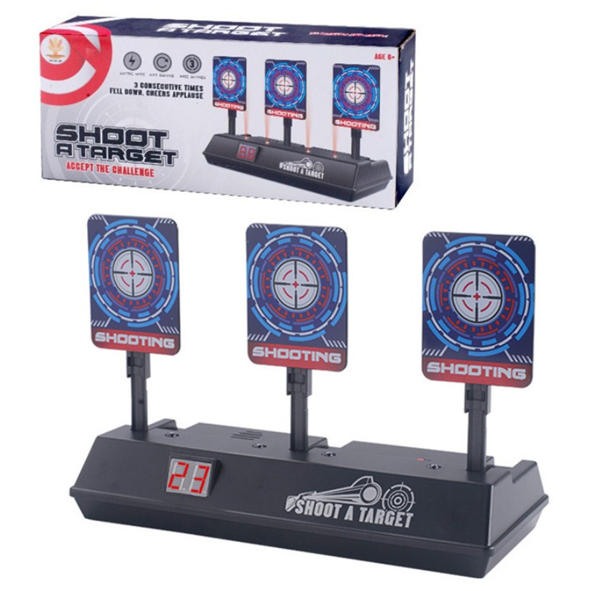 Bia tập bắn điện tử tự động hồi mục tiêu - Electric shooting target