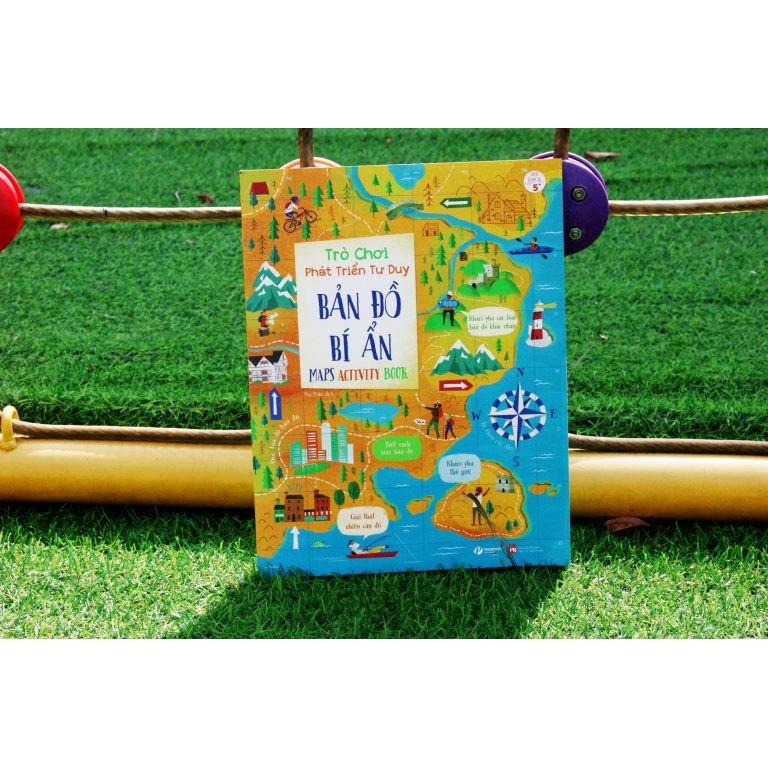 Sách - Trò chơi phát triển tư duy - BĐBA - Maps Activity Book