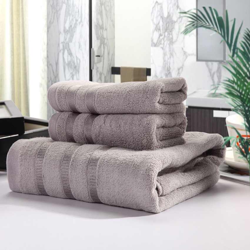 Khăn Tắm Sợi Tre Siêu Mềm Kháng Khuẩn Loại Bỏ Mạt/Xóa Mặt Cho Người Lớn Tại Nhà/Khách Sạn