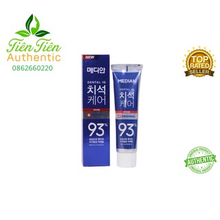 Kem Đánh Răng Tẩy Mảng Răng Median Dental IQ 120g ( Xanh Dương)