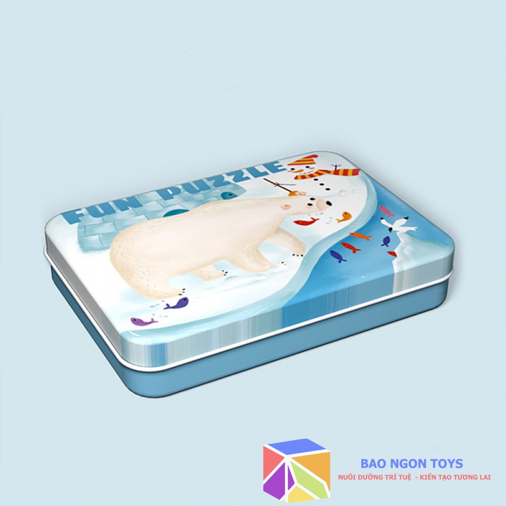 BỘ GHÉP HÌNH PUZZLE NHIỀU CHỦ ĐỀ CHO BÉ TỪ 3 ĐẾN 5 TUỔI - BAO NGON TOYS - DG111