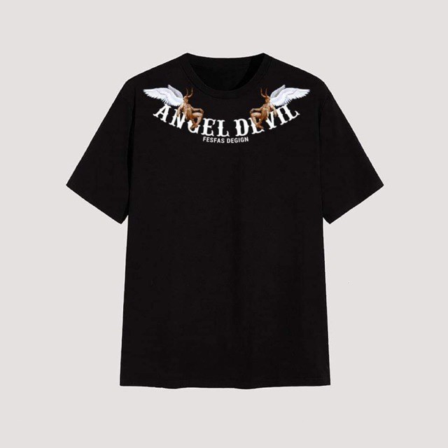 Áo unisex Devil Angel dành cho cả nam nữ form siêu đẹp phong cách năng động trẻ trung