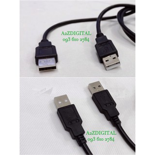 DÂY 2 ĐẦU CỔNG USB ĐỰC DÀI 1.5 Mét