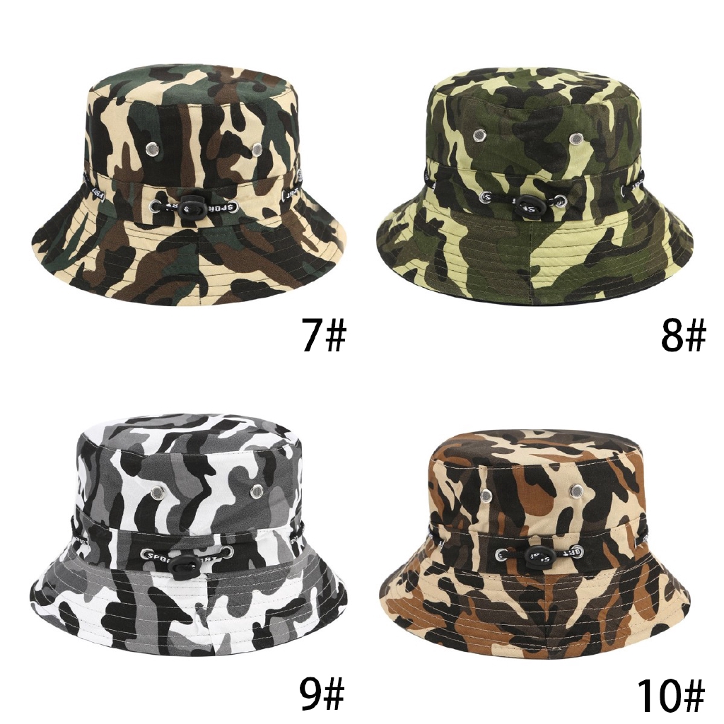 Unisex Bucket Hat Hunting Fishing Cap Summer Travel Sun Screen Hats