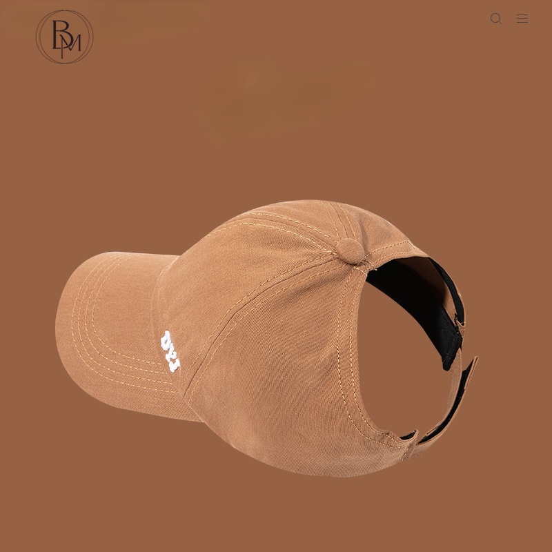 Mũ lưỡi trai BANMA thiết kế hở chóp thời trang cá tính cho nữ