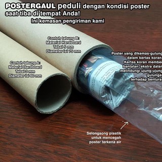 Poster Phim Indonesian 68x100 cm X