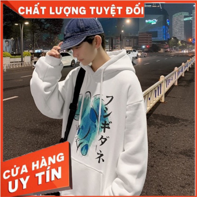 Áo Hoodie Nam Nữ Thu Đông Đẹp Giá Rẻ In Hoạt Hình 3D Chất Nỉ Tixi - Áo hoodie ếch xanh chữ tàu