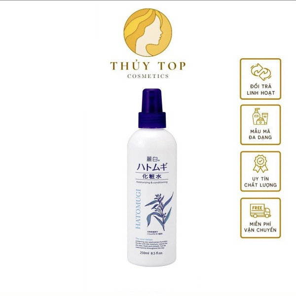 Xịt Khoáng Dưỡng Ẩm Chiết Xuất Ý Dĩ Hatomugi 250ml Shop Thủy Top