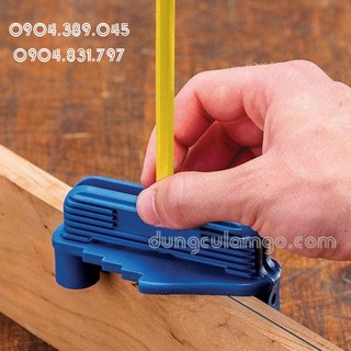 Cữ định vị vạch dấu tâm mép gỗ