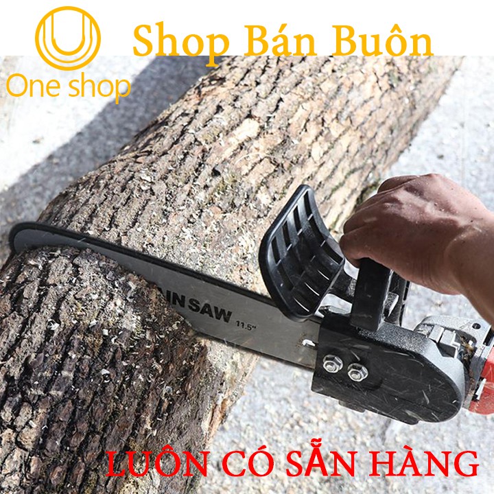 Bộ Lưỡi Cưa Xích Gắn Máy Cắt Mài Cầm Tay Chain Saw 11.5 Inch