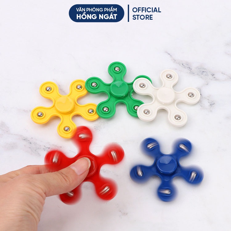 Con quay spinner cho bé, con quay mini 3 cánh bằng nhựa giá rẻ làm quà tặng học sinh DC35