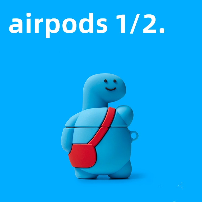 Vỏ bảo vệ hộp sạc tai nghe nhiều hình dạng dễ thương thích hợp cho AirPods 1 2 Pro & Inpods 12 13