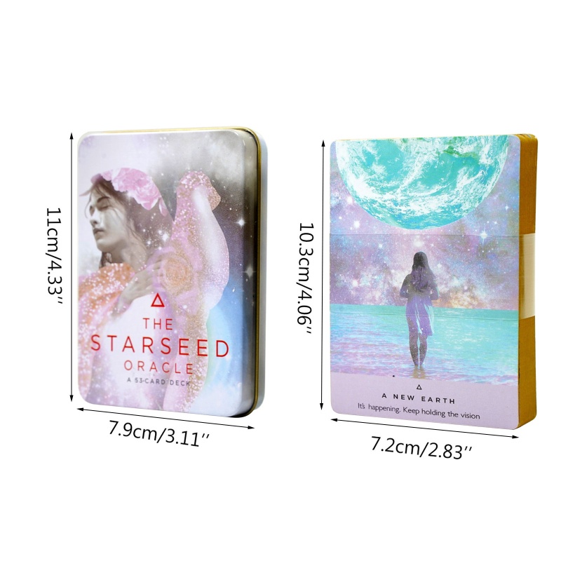 Hộp Sắt Đựng Thẻ Bài Tarot Phiên Bản Bí Ẩn Dành Cho Gia Đình