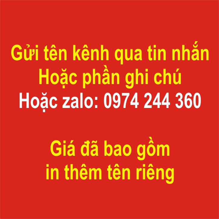 Áo youtube,in thêm tên riêng theo yêu cầu ,áo thun youtube