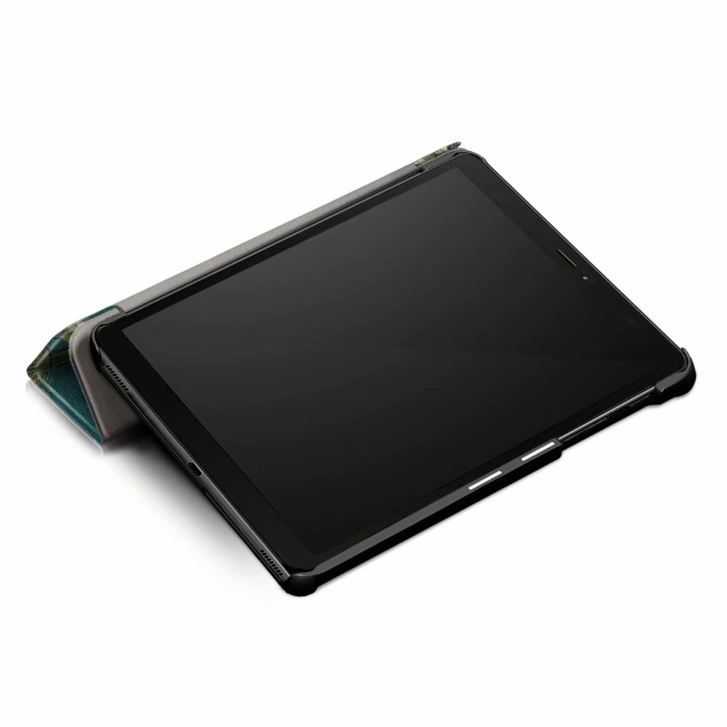 Coloured drawing flip leather Case Samsung Galaxy Tab A 8.0 2019 T290 T295 SM-T295 ultra-thin Shockproof Fold stand Tablet cover