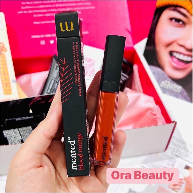 Son môi Mented Cosmetics Liquid Lipstick in Blood Orange