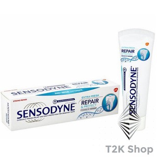 Kem đánh răng sensodyne thái lan chống ê buốt làm trắng răng ngăn ngừa sâu răng tuýp 100g - T2K Shop