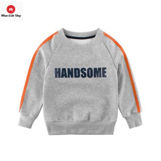 Áo nỉ bông dày ấm cho bé, áo nỉ bé trai lót bông ấm áp hàng TQXK